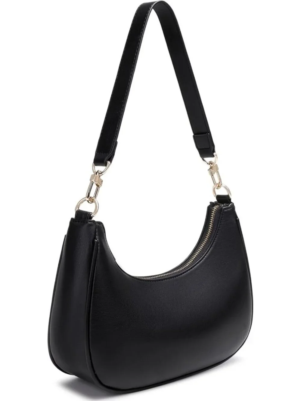 Cute Vintage Hobo Shoulder Bag - Lightweight Zipper Handbag for Dating